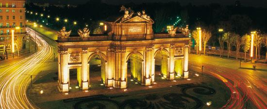 puerta de Alcalá en Madrid